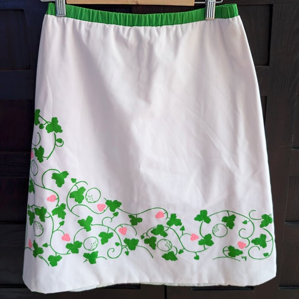 The Vested Gentress Golf Skirt strawberries Pro-Line back pocket skort